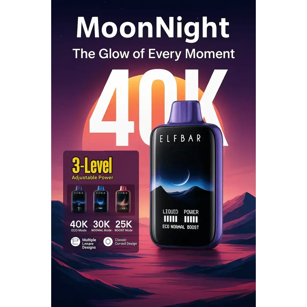 Elf Bar MoonNight 40k – Rose Syrup