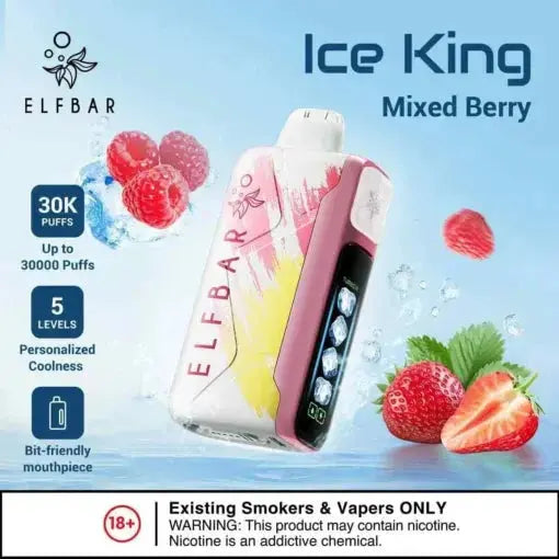 Elf Bar Ice King – Mixed Berries – 30K
